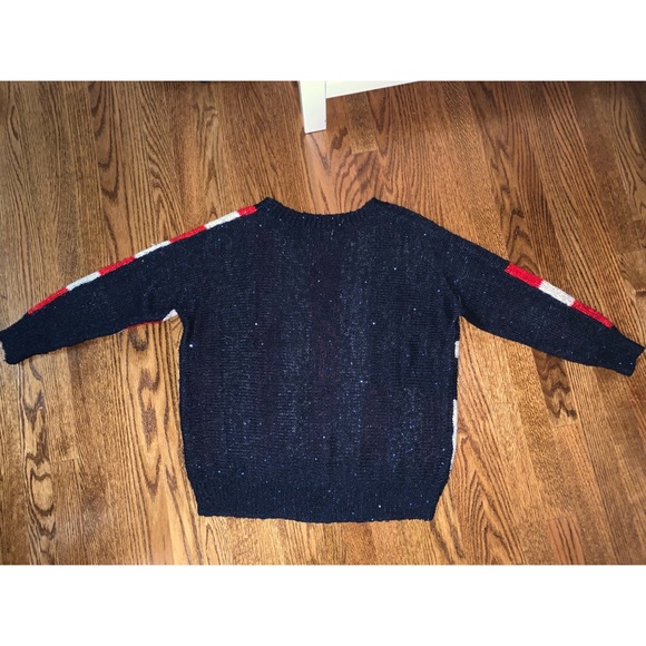 LF American Flag Sequin Sweater - Picture 3 of 4